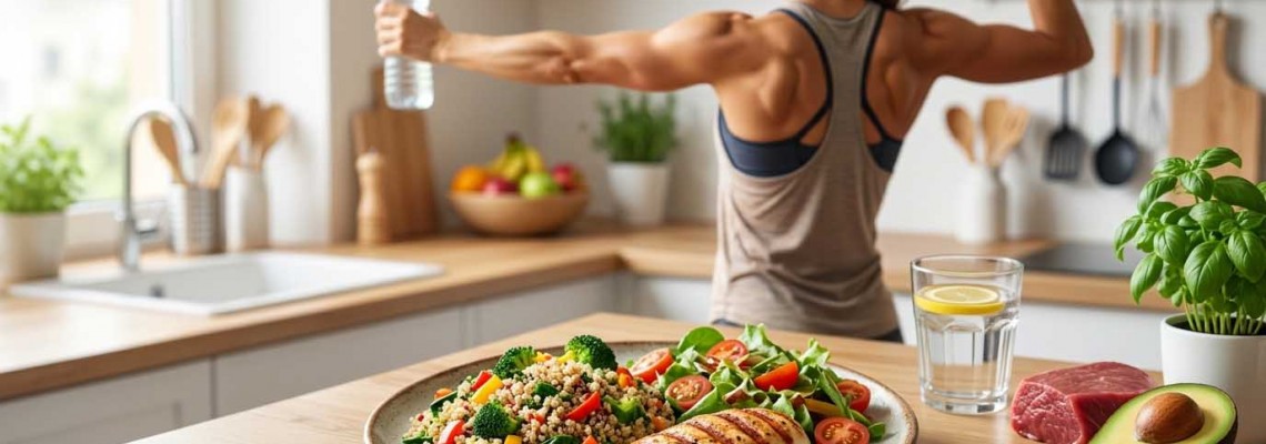 Как похудеть без потери мышц: стратегия с L-карнитином и питанием