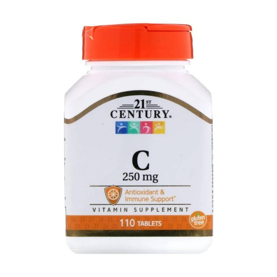 Витамин C 250 мг 110 таб 21st Century