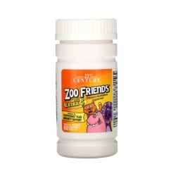 Zoo Friends Children's Multivitamin with Extra C 60 мармеладок