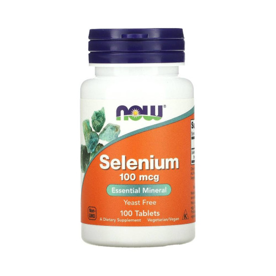 Селен 100 мкг 100 таб Now Foods Selenium 100 мкг 100 таб Now Foods