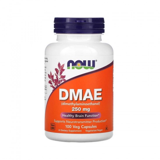 DMAE 250 мг 100 кап Now Foods