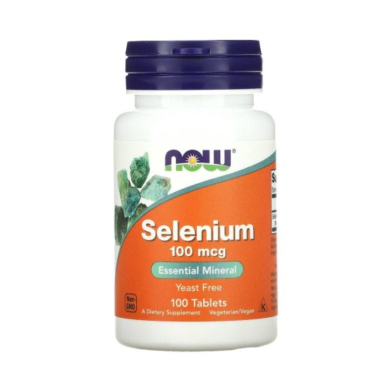 Selenium 100 мкг 100 таб Now Foods