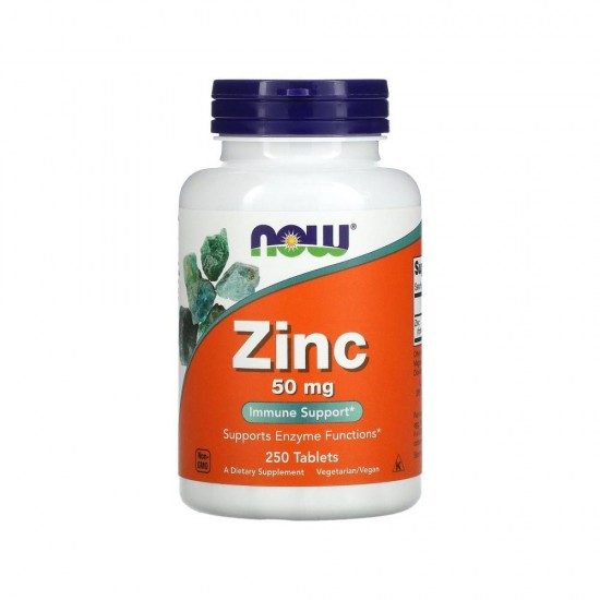 Цинк 50мг 250 таб Now Foods Zinc 50мг 250 таб Now Foods