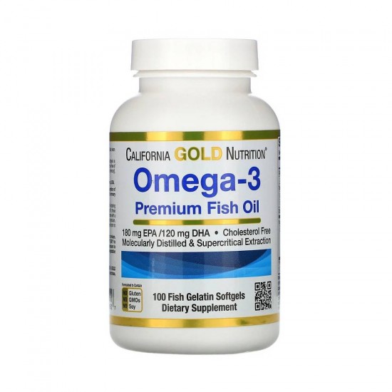 Омега-3 100 кап California Gold Omega-3 100 кап California Gold