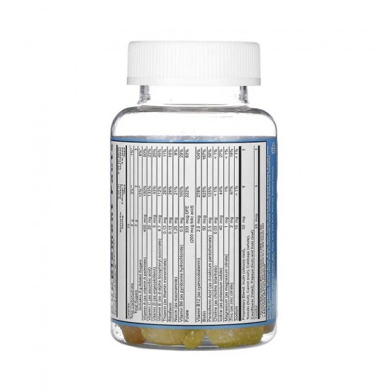 Multi Vitamin + Mineral Овощи, фрукты и клетчатка 60 мармеладок Gummi King