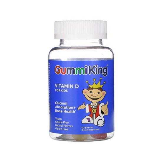 Vitamin D 600 ME 15 мкг 60 мармеладок Gummi King Vitamin D 600 ME 15 мкг 60 мармеладок Gummi King