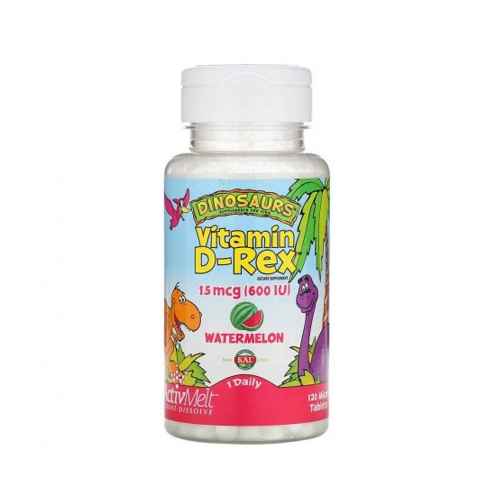 Витамин D-Rex 600 МЕ 120 таб KAL Vitamin D-Rex 600 МЕ 120 таб KAL
