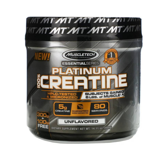 Платинум 100% Креатин 400 г Muscletech Platinum 100% Creatine 400 г Muscletech