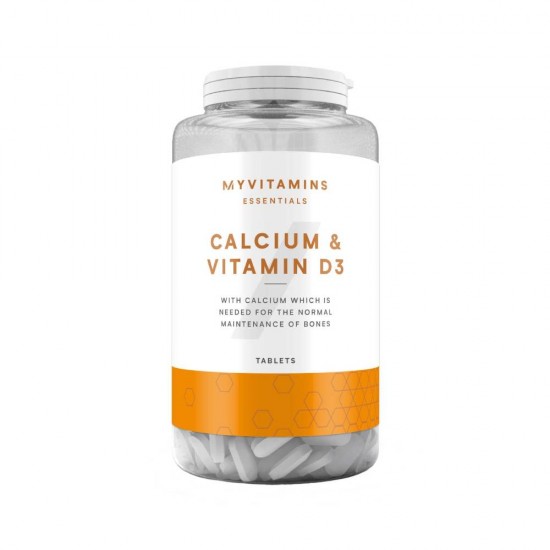 Кальций Витамин D3 180 таб Myprotein Calcium & Vitamin D3 180 таб Myprotein