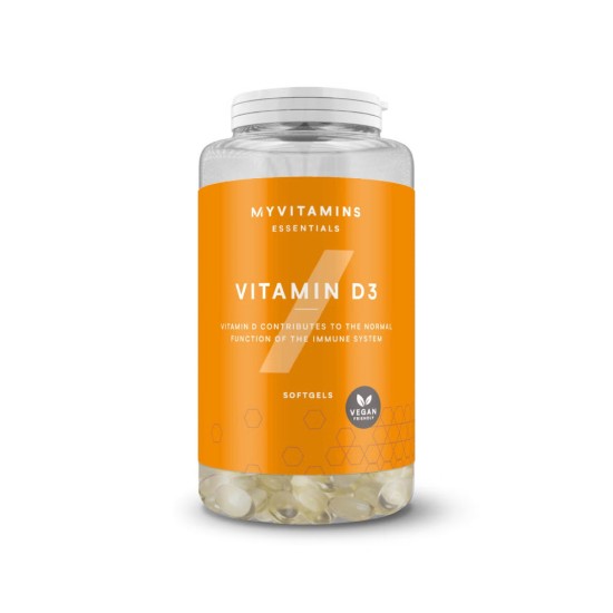 Витамин D3 62,5 мкг 2500 МЕ 180 кап Myprotein