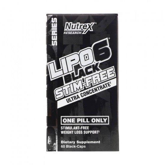 LIPO-6 Black Stim-Free Ultra Concentrate 60 кап Nutrex LIPO-6 Black Stim-Free Ultra Concentrate 60 кап Nutrex