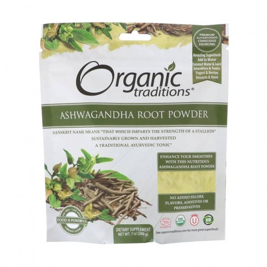 Ашвагандха порошок корня 200 г Ashwagandha Root Powder 200 г