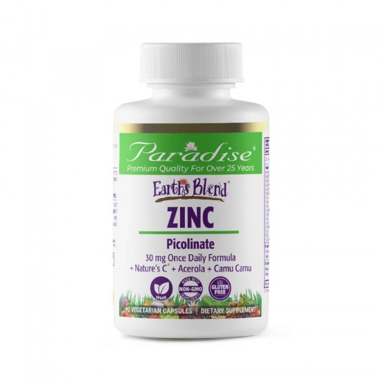 Zinc Picolinate 30 мг + Nature's C + Acerola + Camu Camu 90 кап