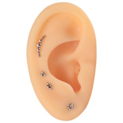 Пирсинг микролабрет титановый