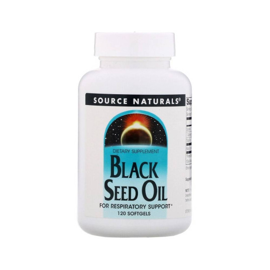 Масло черного тмина 120 кап Source Naturals Black Seed Oil 120 кап Source Naturals