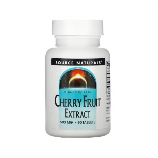 Экстракт плодов черешни 500 мг 90 таб Source Naturals Cherry Fruit Extract 500 мг 90 таб Source Naturals