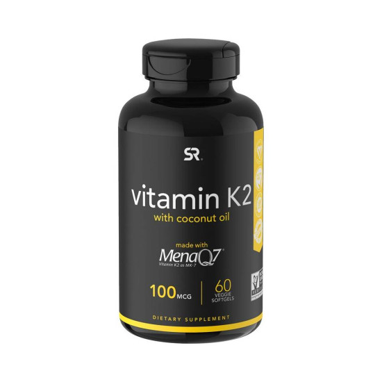 Витамин K2 100 мкг 60 кап Sports Research Vitamin K2 100 мкг 60 кап Sports Research