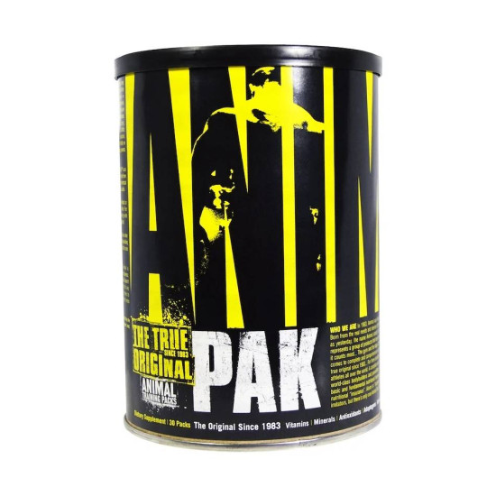 Витамины Энимал Пак 30 пак Universal Nutrition Vitamins Animal Pak 30 пак Universal Nutrition