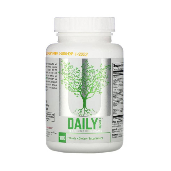Vitamins Daily Formula 100 таб Universal Nutrition